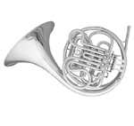 RS BERKELEY SILVER DOUBLE FRENCH HORN
